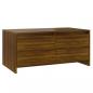 Preview: Couchtisch Braun Eichen-Optik 90x50x41,5 cm Holzwerkstoff