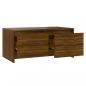 Preview: Couchtisch Braun Eichen-Optik 90x50x41,5 cm Holzwerkstoff