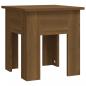 Preview: Couchtisch Braun Eichen-Optik 40x40x42 cm Holzwerkstoff