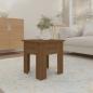 Preview: Couchtisch Braun Eichen-Optik 40x40x42 cm Holzwerkstoff