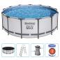 Preview: Bestway Steel Pro MAX Rund Pool-Set 396x122 cm