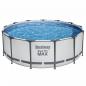 Preview: Bestway Steel Pro MAX Rund Pool-Set 396x122 cm