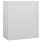 Preview: Aktenschrank Hellgrau 90x46x103 cm Stahl