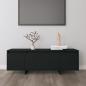 Preview: ARDEBO.de - TV-Schrank Schwarz 120x30x40,5 cm Holzwerkstoff