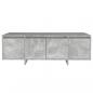 Preview: TV-Schrank Betongrau 120x30x40,5 cm Holzwerkstoff