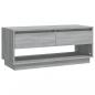 Preview: TV-Schrank Grau Sonoma 102x41x44 cm Holzwerkstoff