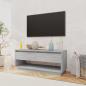 Preview: TV-Schrank Grau Sonoma 102x41x44 cm Holzwerkstoff