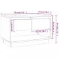 Preview: TV-Schrank Grau Sonoma 70x41x44 cm Holzwerkstoff