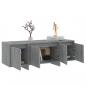 Preview: TV-Schrank Grau Sonoma 120x30x40,5 cm Holzwerkstoff