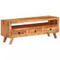 Preview: ARDEBO.de - TV-Schrank 110x30x40 cm Massivholz Akazie