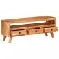 Preview: TV-Schrank 110x30x40 cm Massivholz Akazie