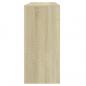 Preview: Konsolentisch Sonoma-Eiche 100x35x76,5 cm Holzwerkstoff