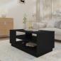 Preview: Couchtisch Schwarz 102x55x43 cm Holzwerkstoff