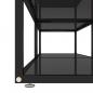 Preview: TV-Schrank Schwarz 180x40x40,5 cm Hartglas