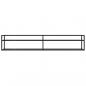 Preview: TV-Schrank Schwarz 220x40x40,5 cm Hartglas