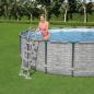 Preview: Bestway Power Steel Swimming Pool Rund 488x122 cm 