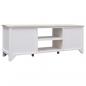 Preview: TV-Schrank 108x30x40 cm Massivholz Paulownia