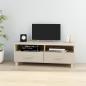 Preview: ARDEBO.de - TV-Schrank HAMAR Honigbraun 106x40x40 cm Massivholz Kiefer