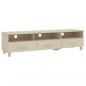 Preview: TV-Schrank HAMAR Honigbraun 158x40x40 cm Massivholz Kiefer