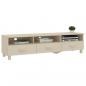 Preview: TV-Schrank HAMAR Honigbraun 158x40x40 cm Massivholz Kiefer