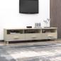 Preview: TV-Schrank HAMAR Honigbraun 158x40x40 cm Massivholz Kiefer