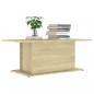 Preview: Couchtisch Sonoma-Eiche 102x55,5x40 cm Holzwerkstoff