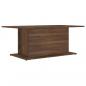 Preview: Couchtisch Braun Eiche 102x55,5x40 cm Holzwerkstoff