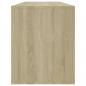 Preview: TV-Schrank Sonoma-Eiche 130x35x50 cm Holzwerkstoff