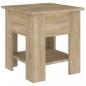 Preview: Couchtisch Sonoma-Eiche 40x40x42 cm Holzwerkstoff