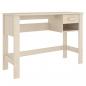 Preview: Schreibtisch HAMAR Honigbraun 110x40x75 cm Massivholz Kiefer