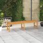 Preview: ARDEBO.de - Gartenbank 180 cm Massivholz Teak