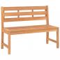 Preview: Gartenbank 114 cm Massivholz Teak