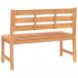 Preview: Gartenbank 114 cm Massivholz Teak