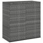 Preview: ARDEBO.de - Garten-Kissenbox PE Rattan 100x49x103,5 cm Grau