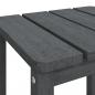 Preview: Garten Adirondack-Tisch Anthrazit 38x38x46 cm HDPE