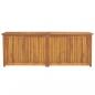 Preview: Gartenbox 150x50x55 cm Massivholz Teak