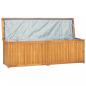 Preview: Gartenbox 175x50x55 cm Massivholz Teak