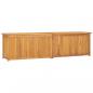 Preview: ARDEBO.de - Gartenbox 200x50x55 cm Massivholz Teak