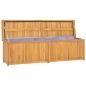 Preview: Gartenbox 200x50x55 cm Massivholz Teak