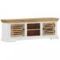 Preview: TV-Schrank 110x30x40 cm Massivholz Mango