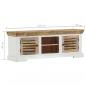 Preview: TV-Schrank 110x30x40 cm Massivholz Mango