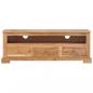 Preview: TV-Schrank Massivholz Akazie 110x30x40 cm Braun