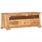 Preview: TV-Schrank Massivholz Akazie 110x30x40 cm Braun