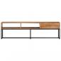 Preview: TV-Schrank 160x30x45 cm Massivholz Akazie 