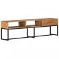 Preview: TV-Schrank 160x30x45 cm Massivholz Akazie 