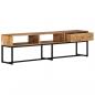 Preview: TV-Schrank 160x30x45 cm Massivholz Akazie 