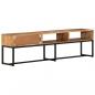 Preview: TV-Schrank 160x30x45 cm Massivholz Akazie 