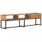 Preview: TV-Schrank 160x30x45 cm Massivholz Akazie 