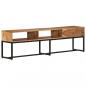 Preview: TV-Schrank 160x30x45 cm Massivholz Akazie 