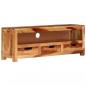 Preview: TV-Schrank 110x30x40 cm Massivholz Akazie